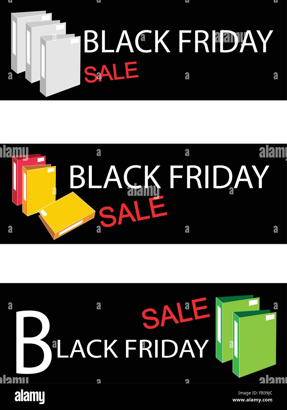 Illustration Of File Folder Or Office Foloder On Black Friday Shopping illustration-of-file-folder-or-office-foloder-on-black-friday-shopping