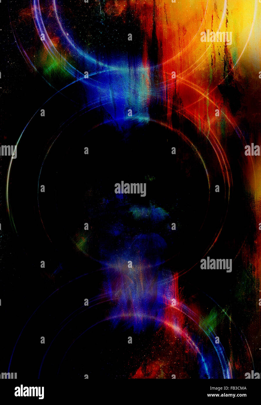Abstract background and color circle effect, color background Stock ...