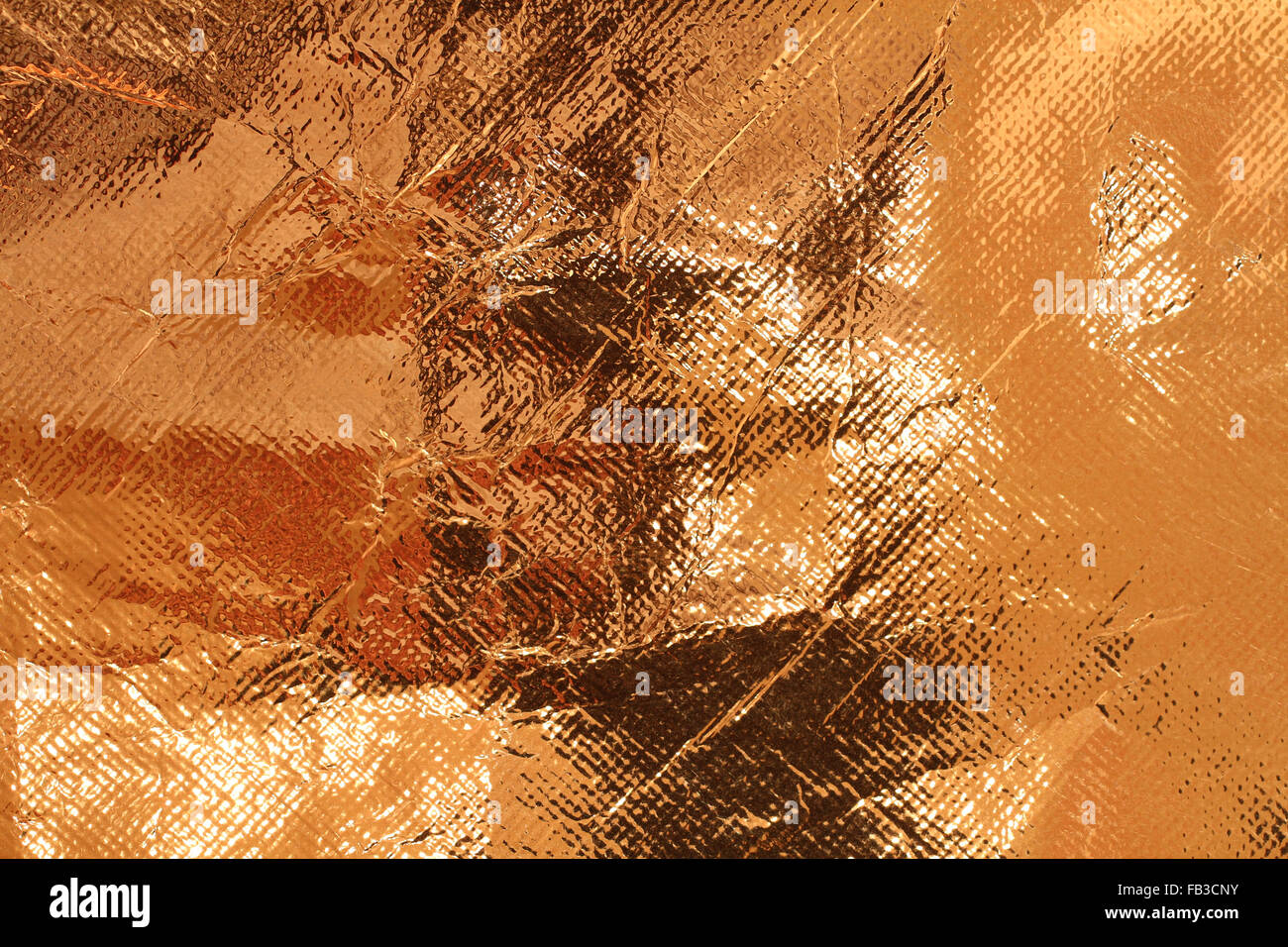Bronze color foil texture attached with fabric Stock Photo Alamy