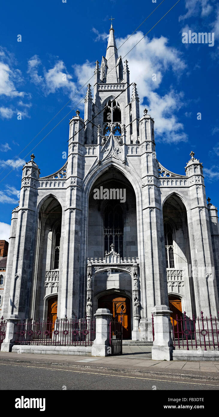 Holy Trinity church Cork City Ireland, Dramatic view Stock Photo