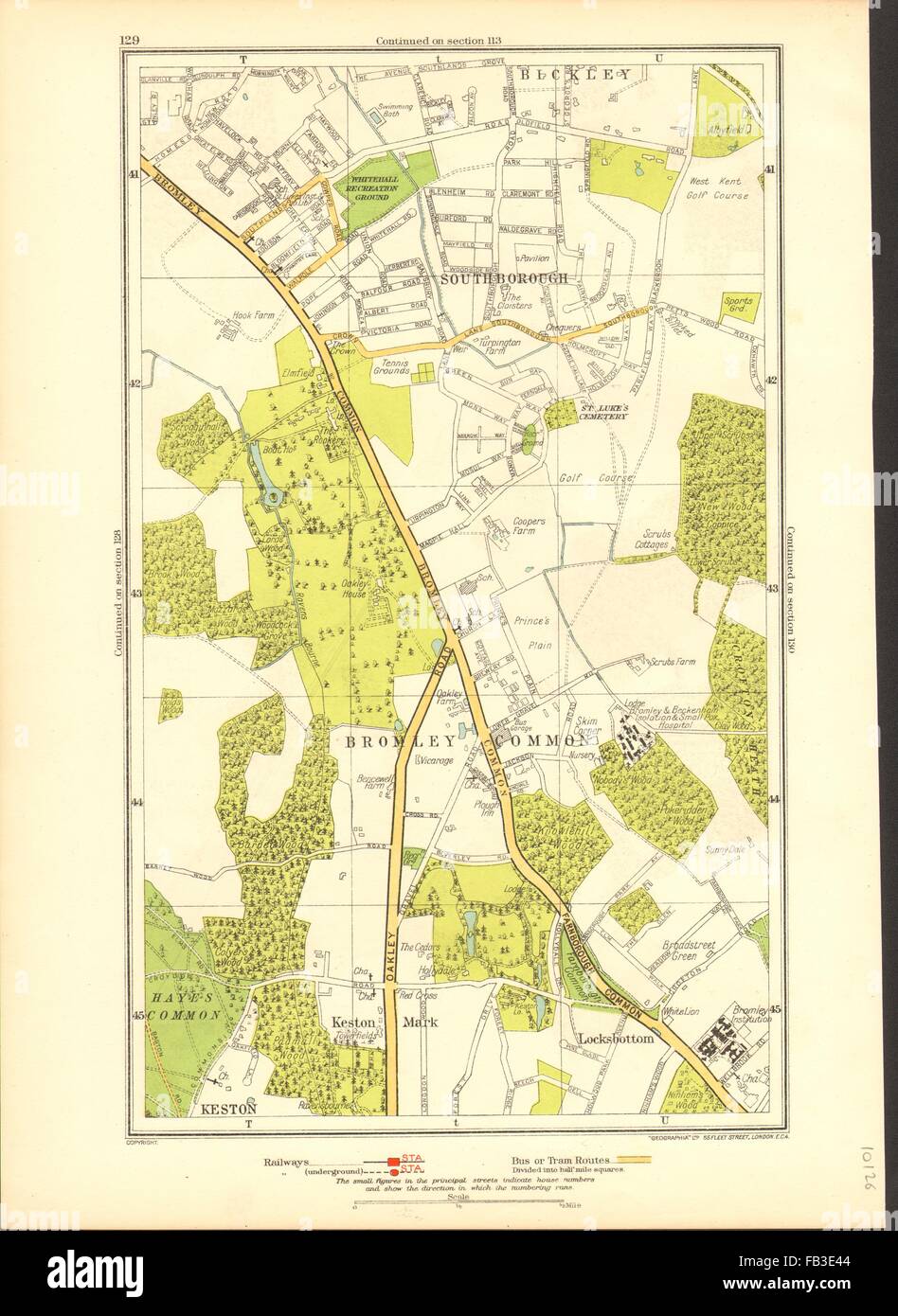 BROMLEY COMMON Keston, Keston Mark, Locksbottom,Southborough,Bromley