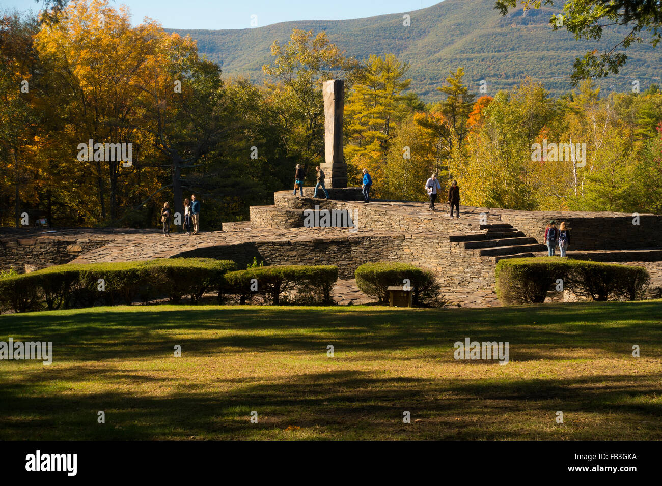 Opus 40 sculpture park in Saugerties NY Stock Photo Alamy