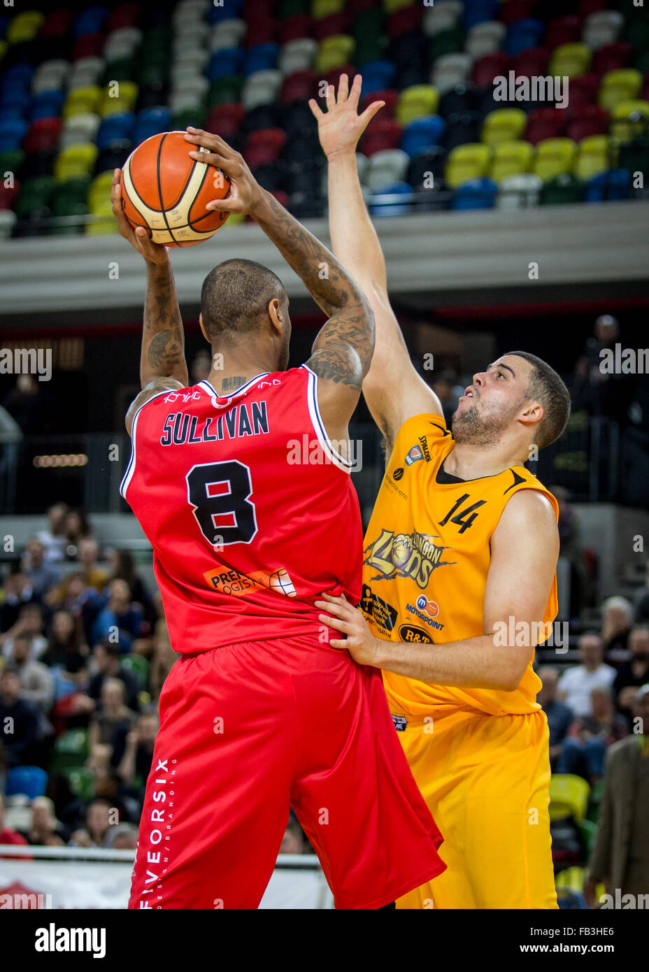 Leicester riders basketball team hi-res stock photography and images ...