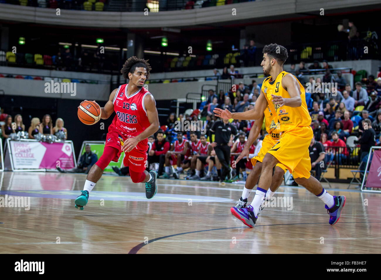 Leicester riders basketball team hi-res stock photography and images ...