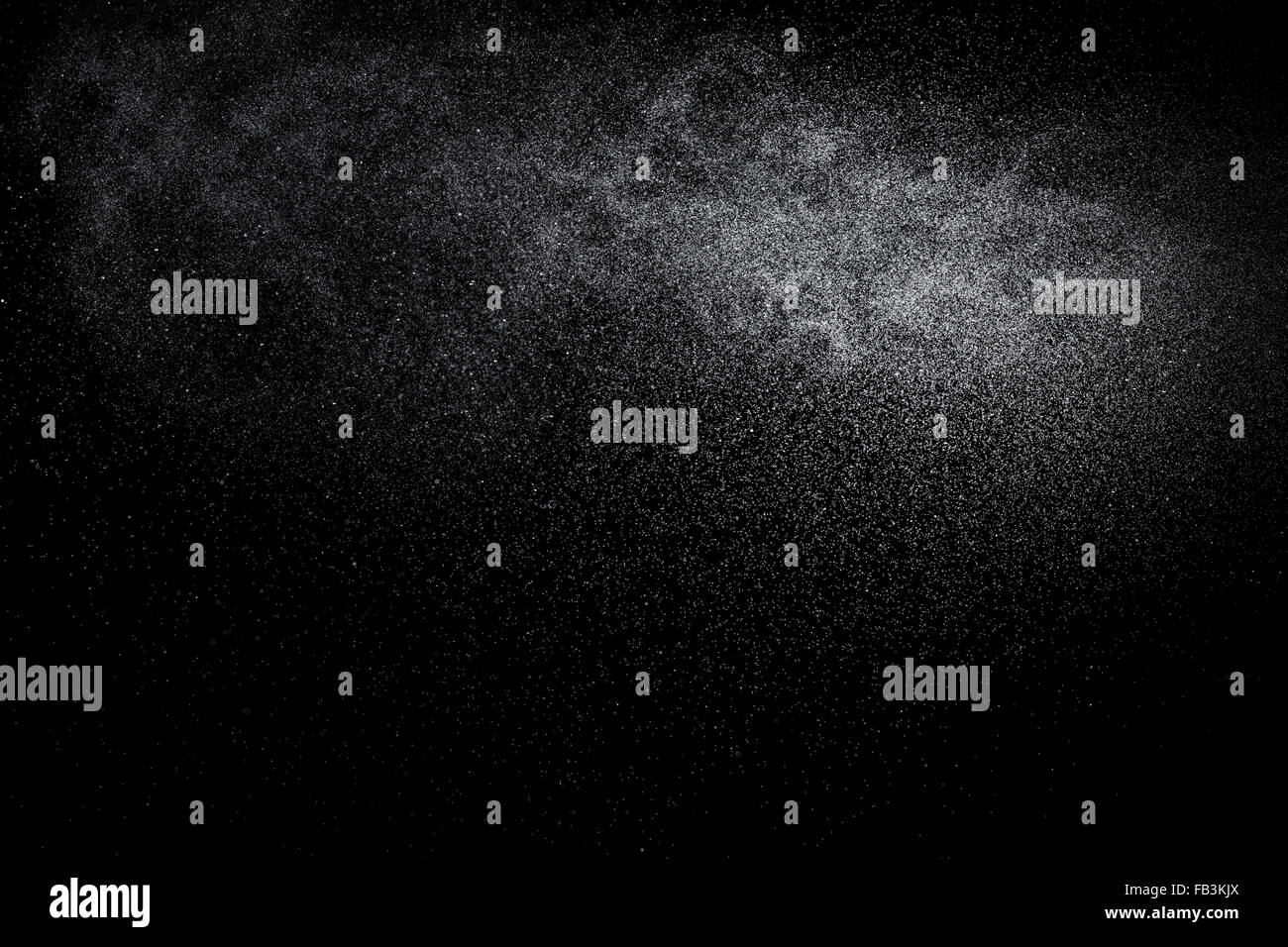 Abstract water splashes on black background. Texture of water. Elements