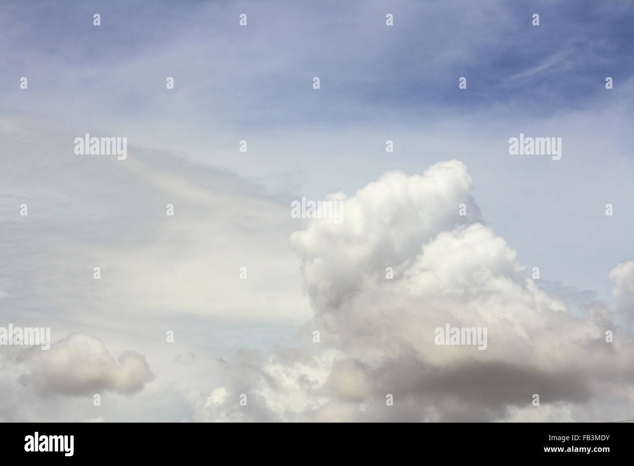 abstract background of blue sky and white cloud during daytime Stock ...