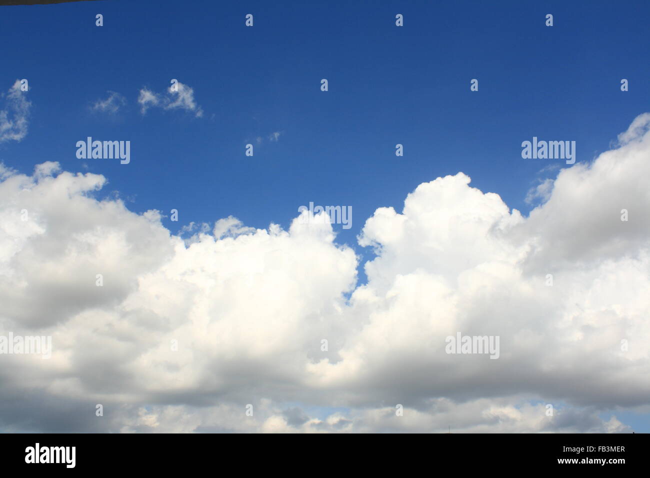 abstract background of blue sky and white cloud Stock Photo - Alamy