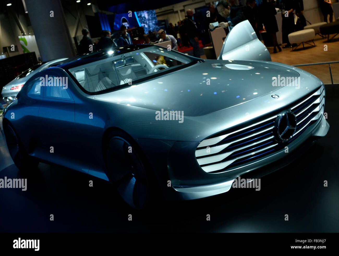 Las Vegas NV, USA. 8th Jan, 2016. Mercedes Benz concept IAA car on