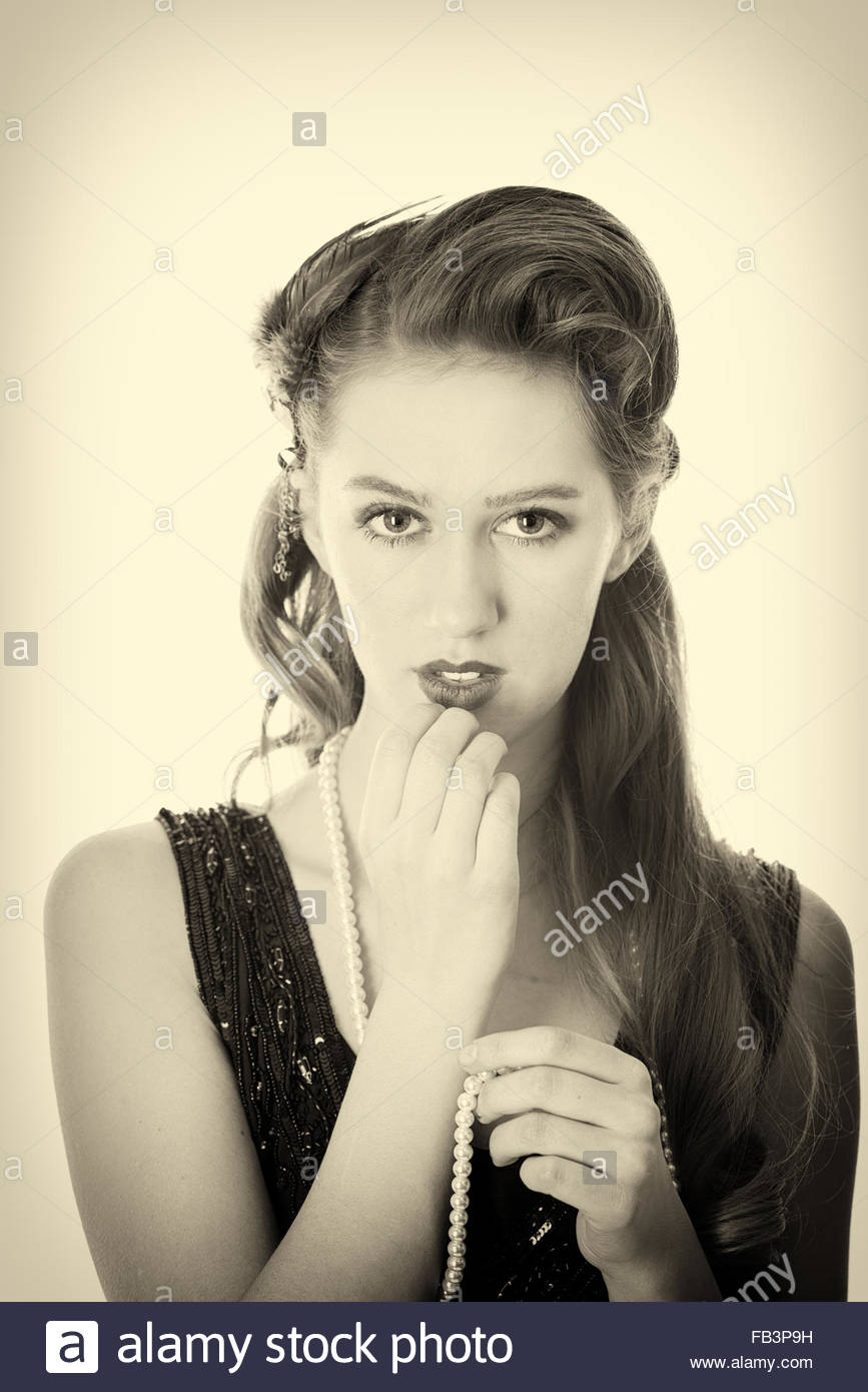 1950's flapper dress