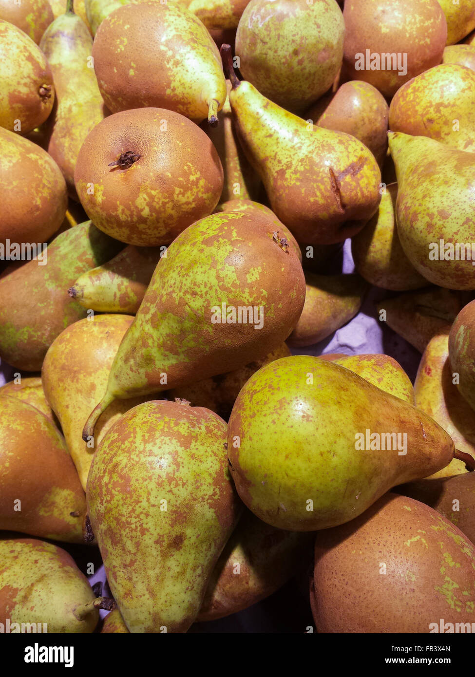 Organic ripe pears on hi-res stock photography and images - Alamy