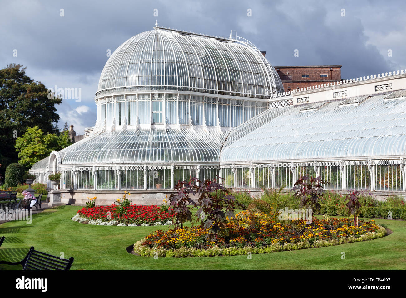 Botanic Gardens Palm House, Belfast, Northern Ireland Stock Photo Alamy