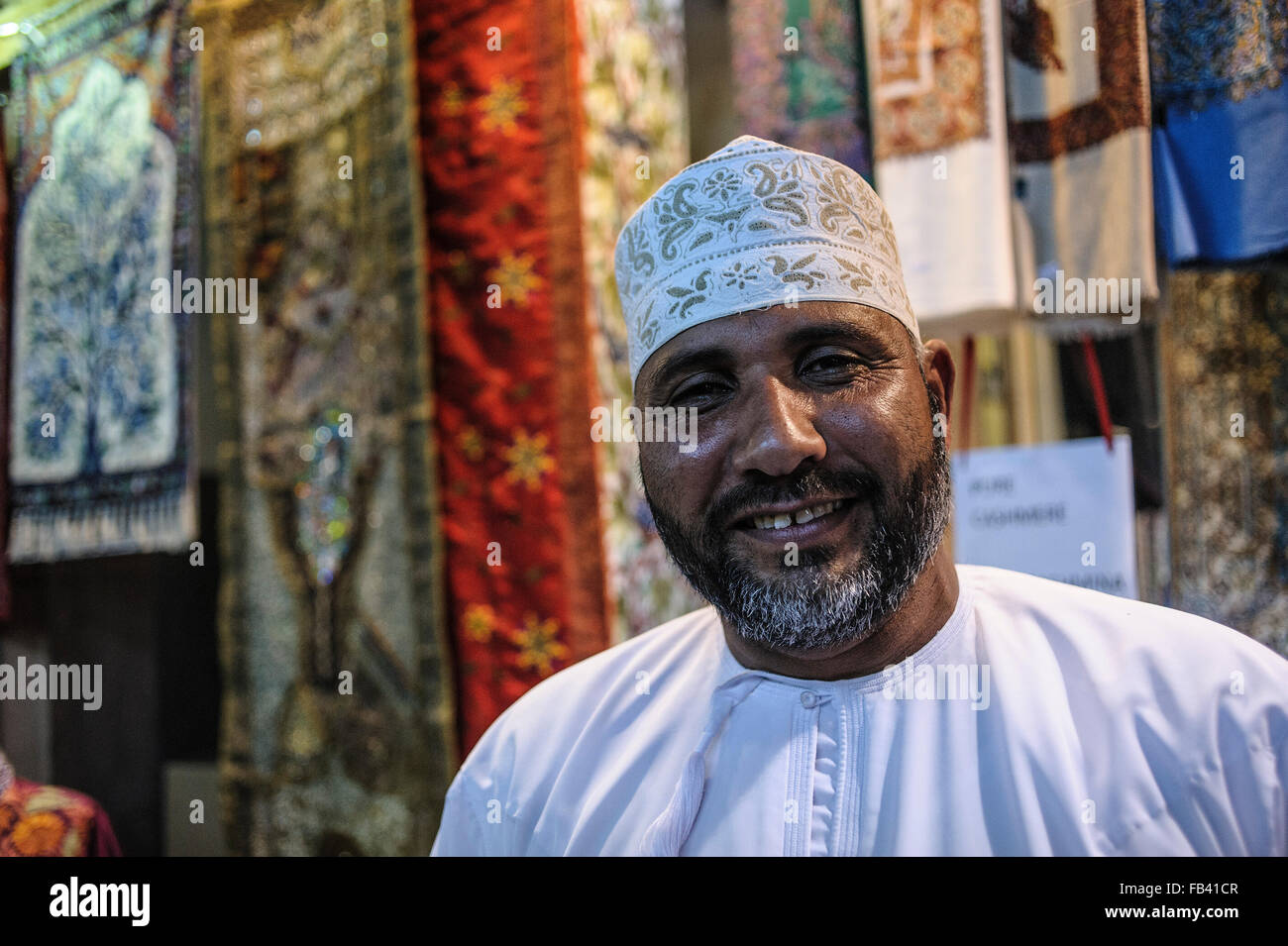 Mutrah Souq, Muscat, Oman Stock Photo