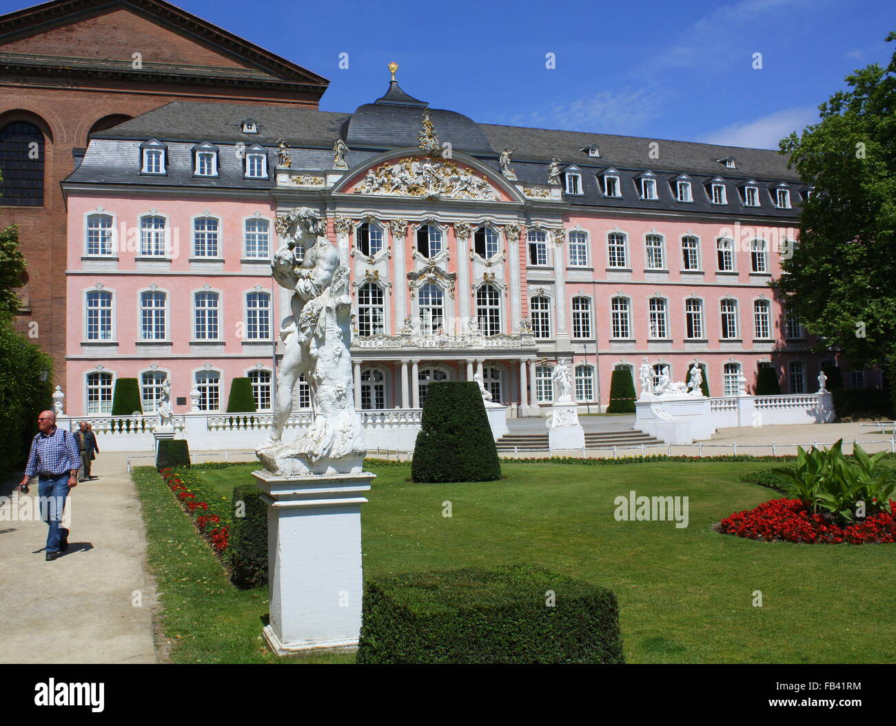 Palace of the Elector in Trier. Germany Stock Photo Alamy