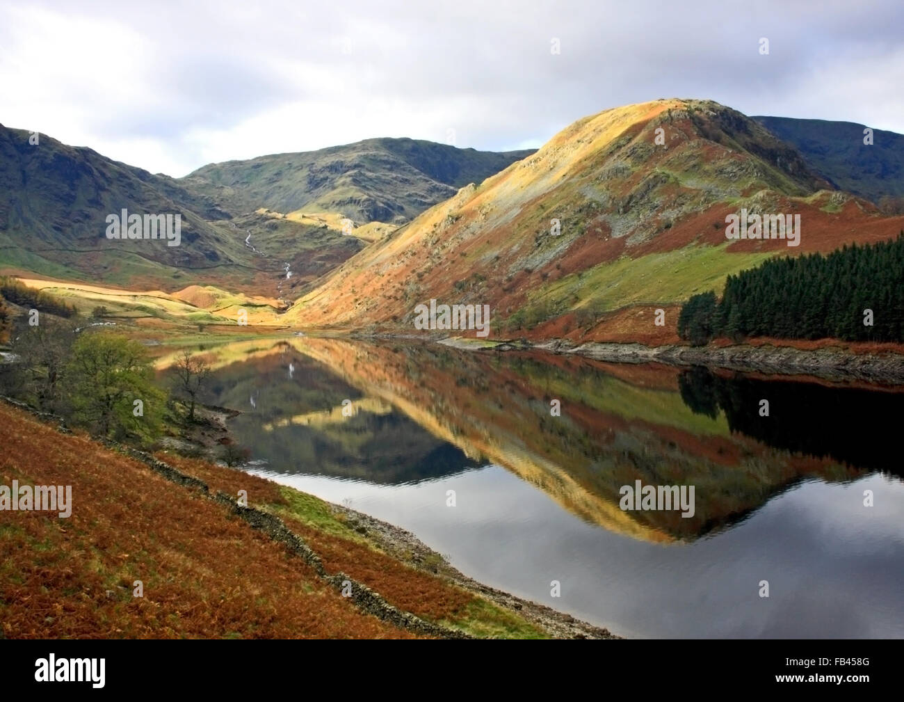 Haweswater Reflections, Cumbria Stock Photo
