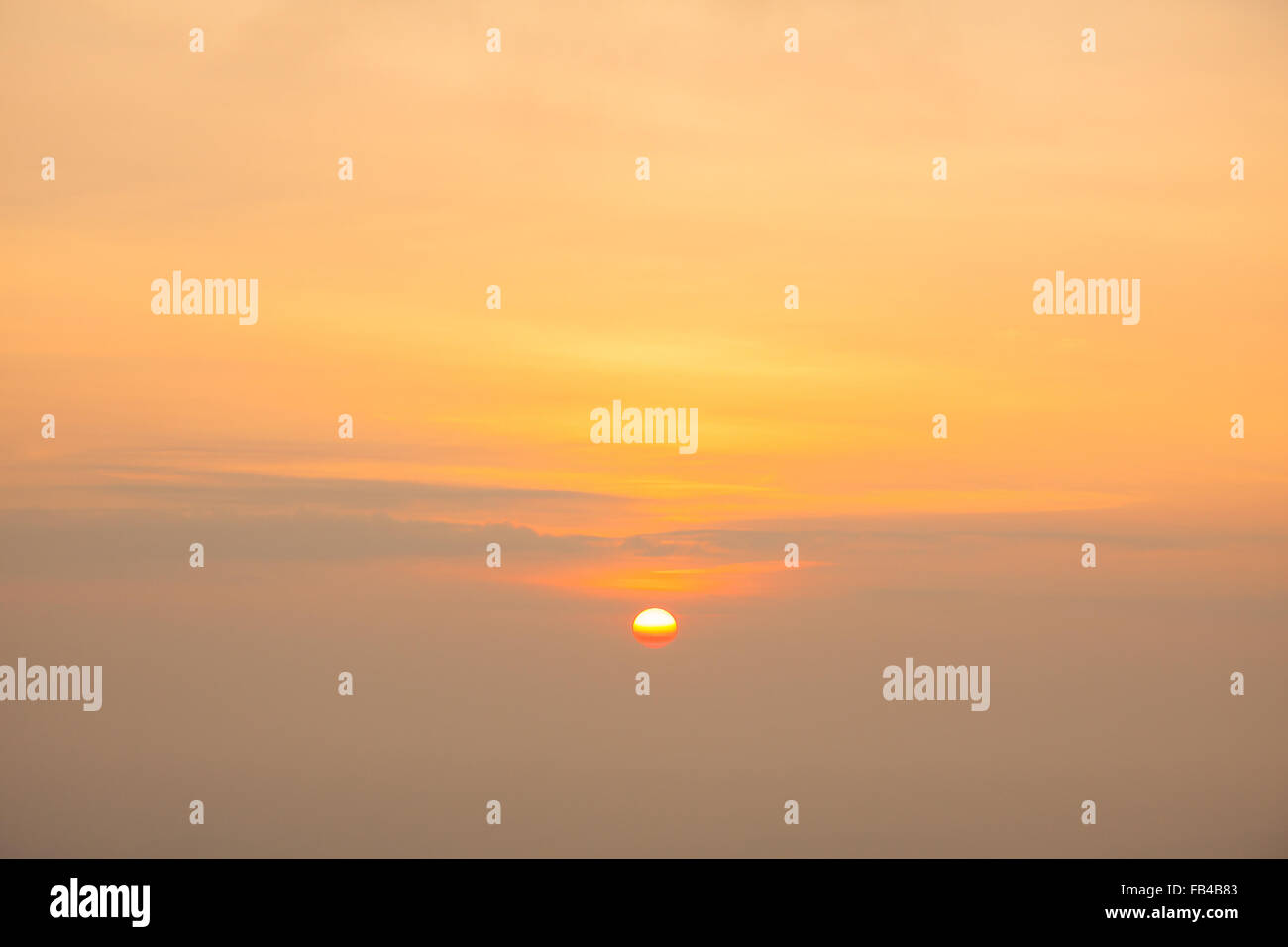Sunrise in the morning, sunrise with clouds Stock Photo Alamy