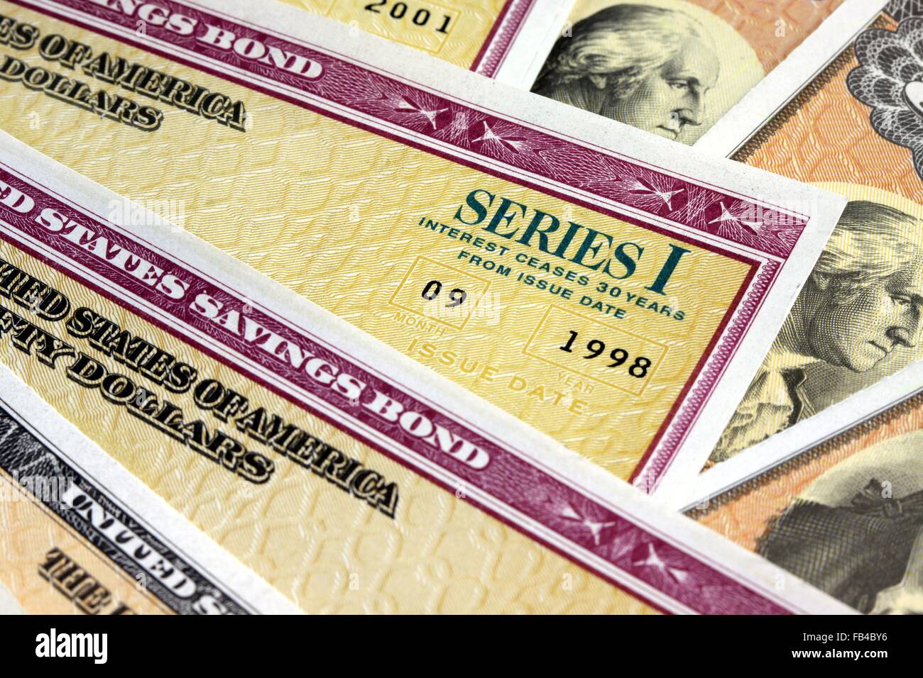 United States Savings Bonds Stock Photo Alamy