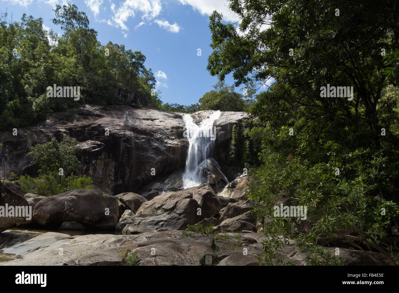 Photograph of the Murray Falls in Queensland, Australia. Stock Photo