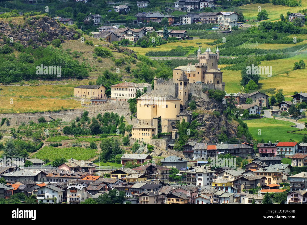 Saint-Pierre Castello 02 Stock Photo