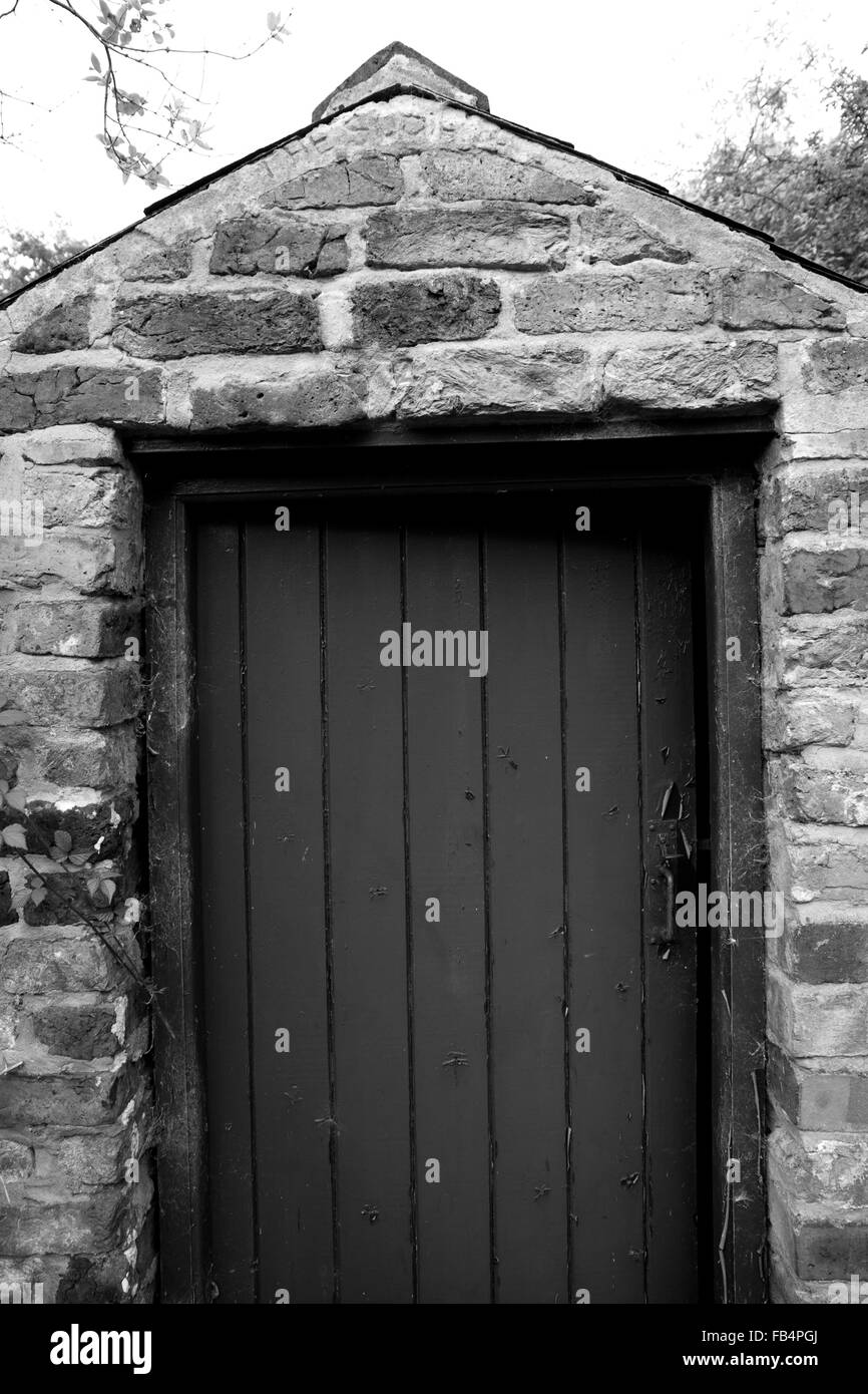 Outhouse inside Black and White Stock Photos & Images Alamy