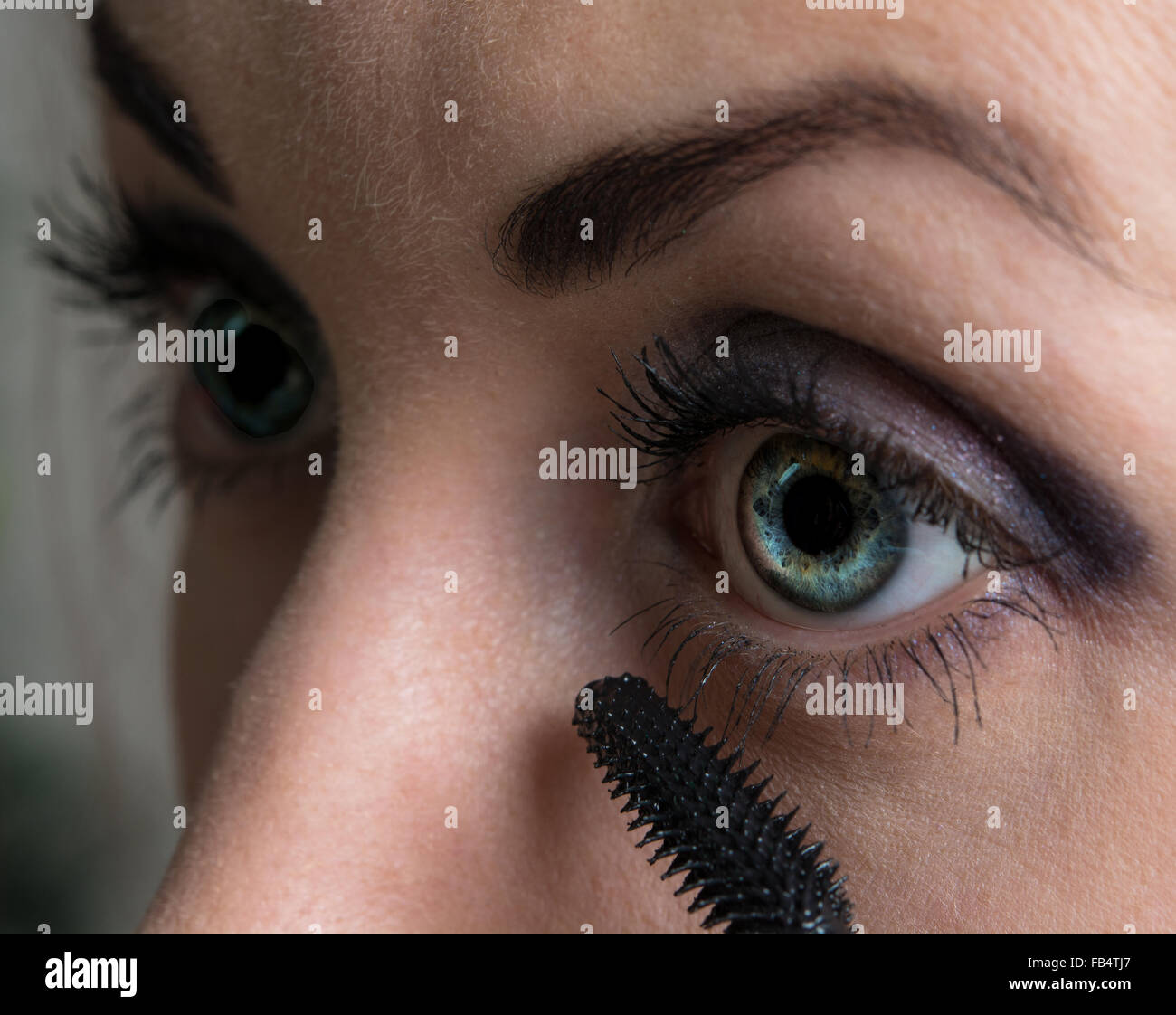 look girl with nice makeup Stock Photo - Alamy