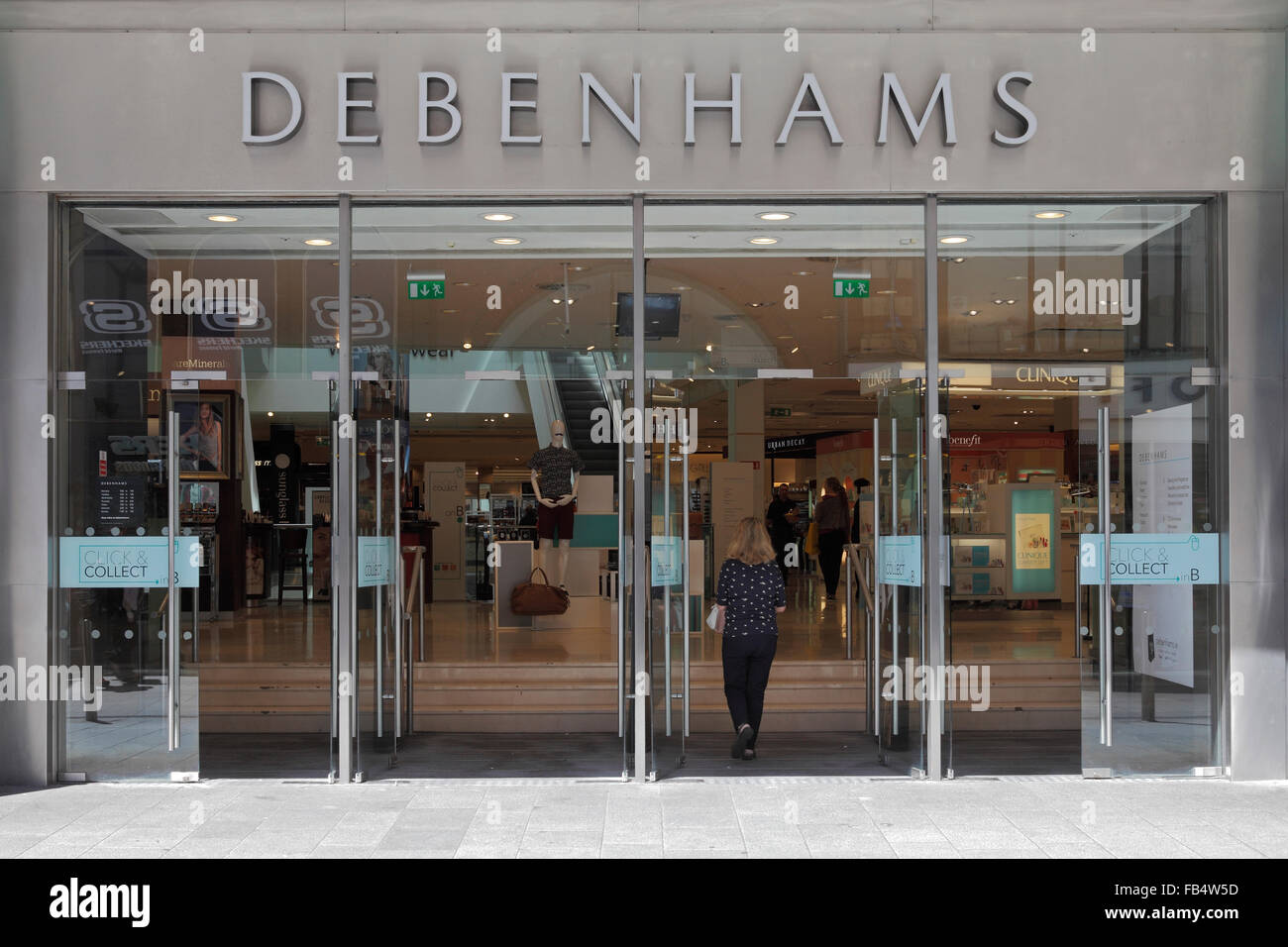 Inside debenhams hires stock photography and images Alamy