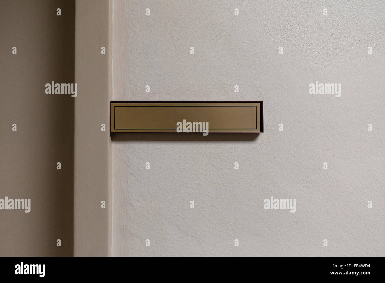 Name Plate Office Door Stock Photos Name Plate Office Door Stock