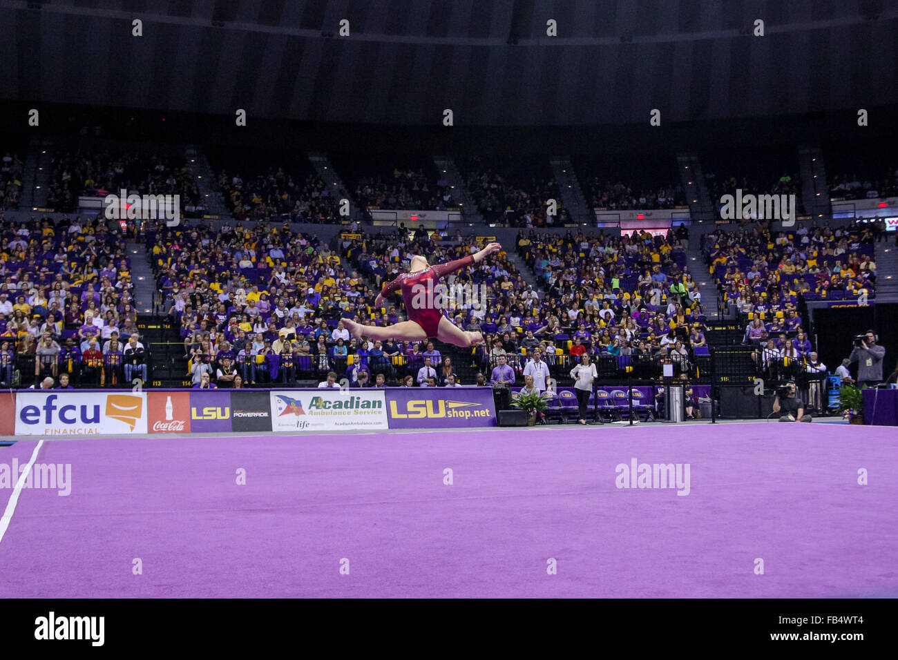 Baton Rouge, LA, USA. 09th Jan, 2016. Oklahoma Sooners Kara Lovan
