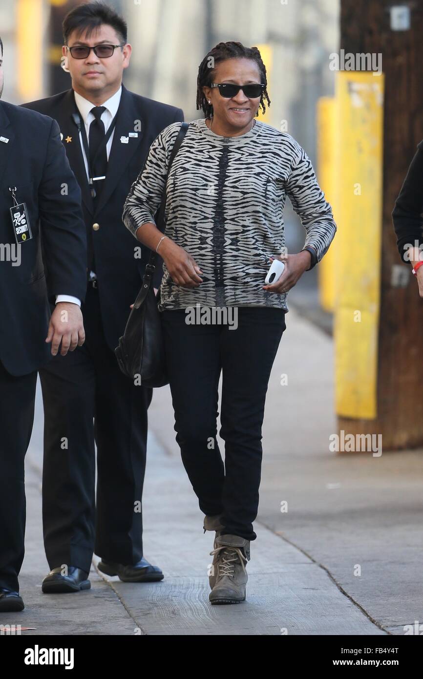 Wanda Sykes seen arriving at the ABC studios for Jimmy Kimmel Live