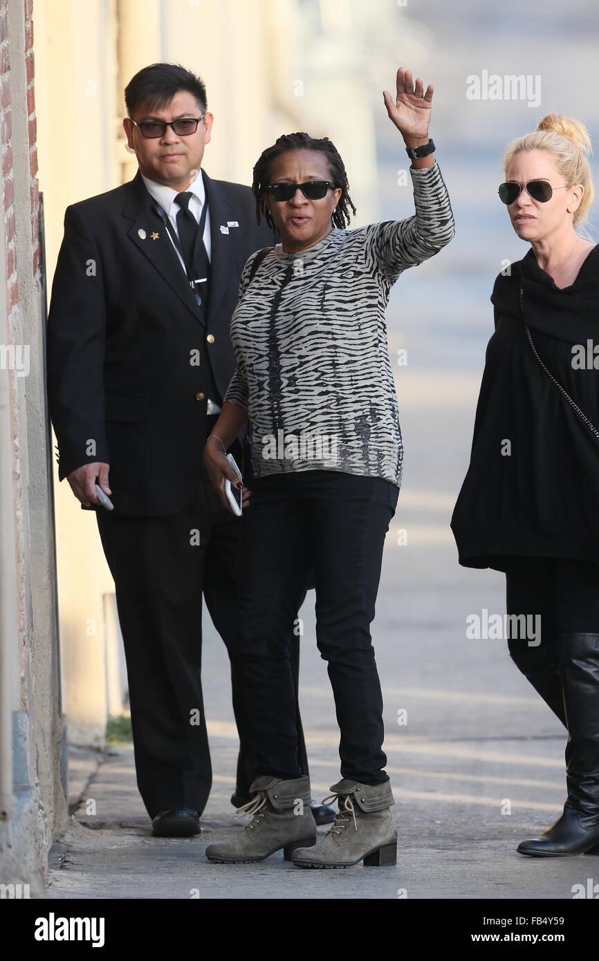 Wanda Sykes seen arriving at the ABC studios for Jimmy Kimmel Live