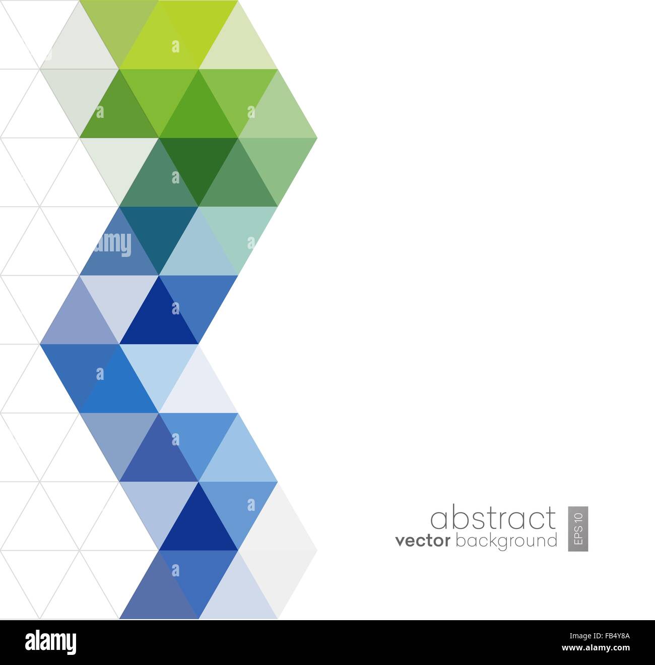 Vector Abstract geometric background with triangles Stock Vector Image ...