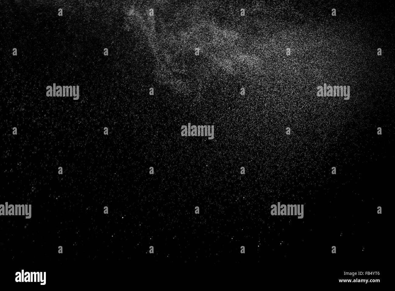 Abstract water splashes on black background. Texture of water. Elements