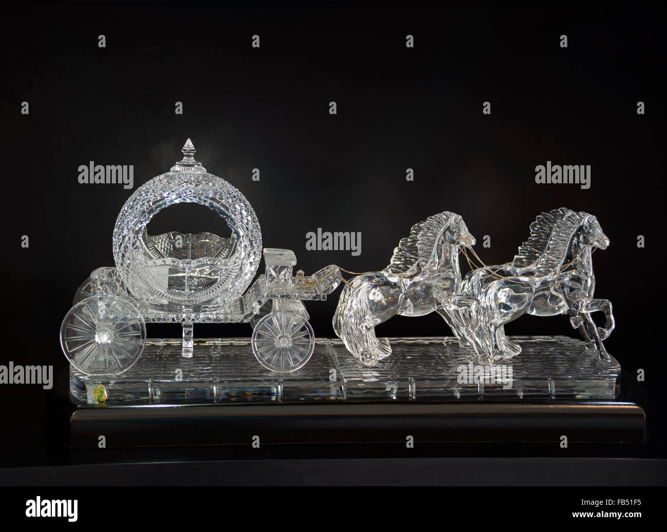 Carriage made of crystal, House of Waterford Crystal, Waterford