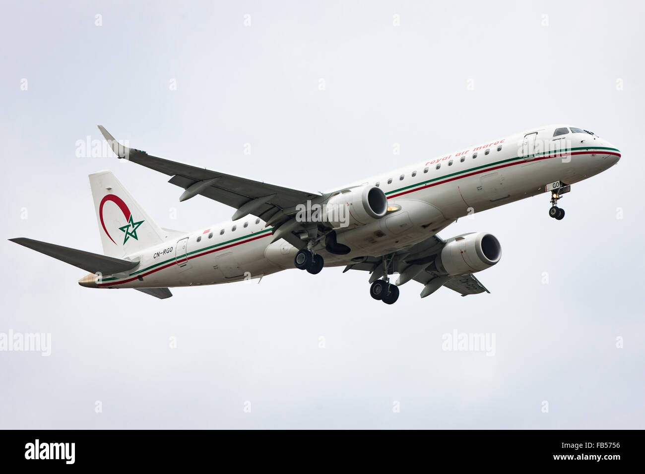 Royal Air Maroc Airliner Stock Photo