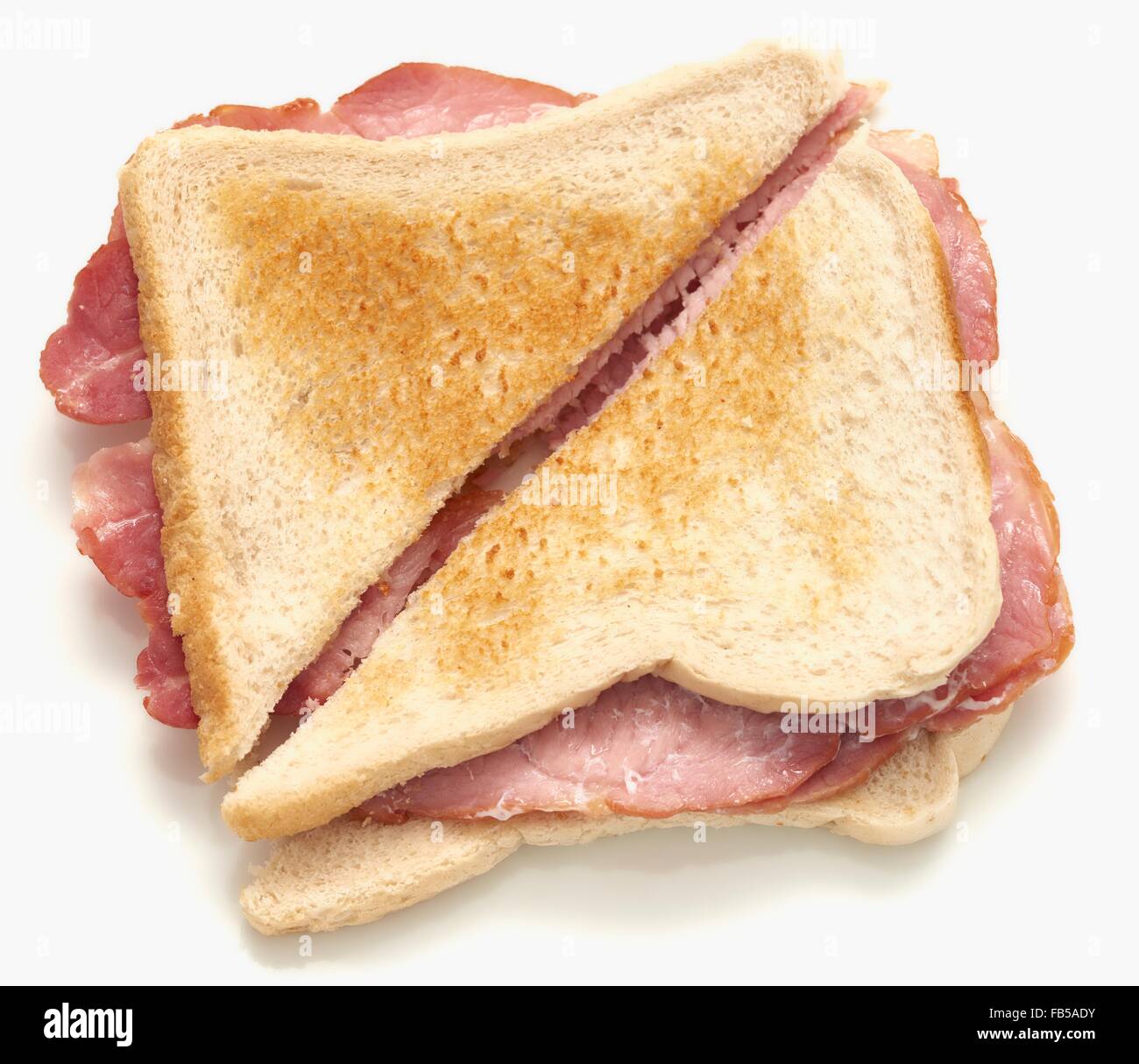 A Bacon toastie Stock Photo Alamy