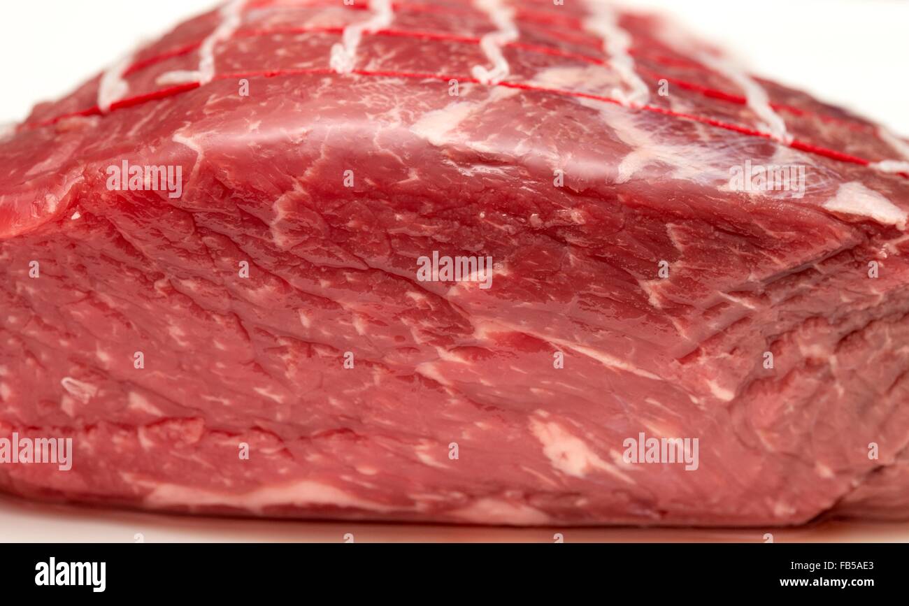 British thick rib beef joint Stock Photo Alamy