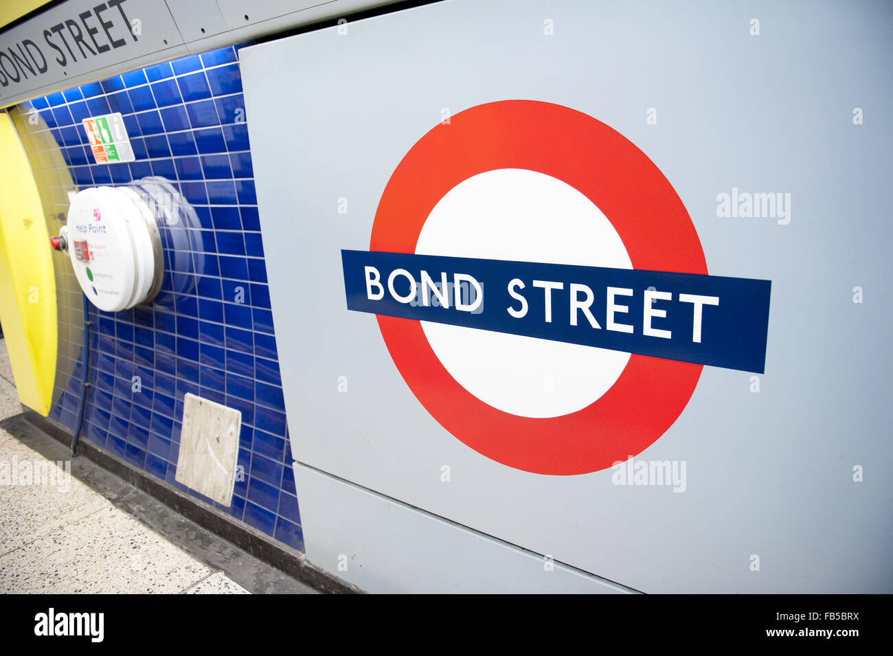Bond Street London Underground tube station in London Stock Photo Alamy