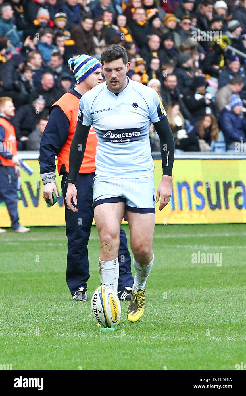Ricoh Arena, Coventry, UK. 10th Jan, 2016. Aviva Premiership. Wasps ...