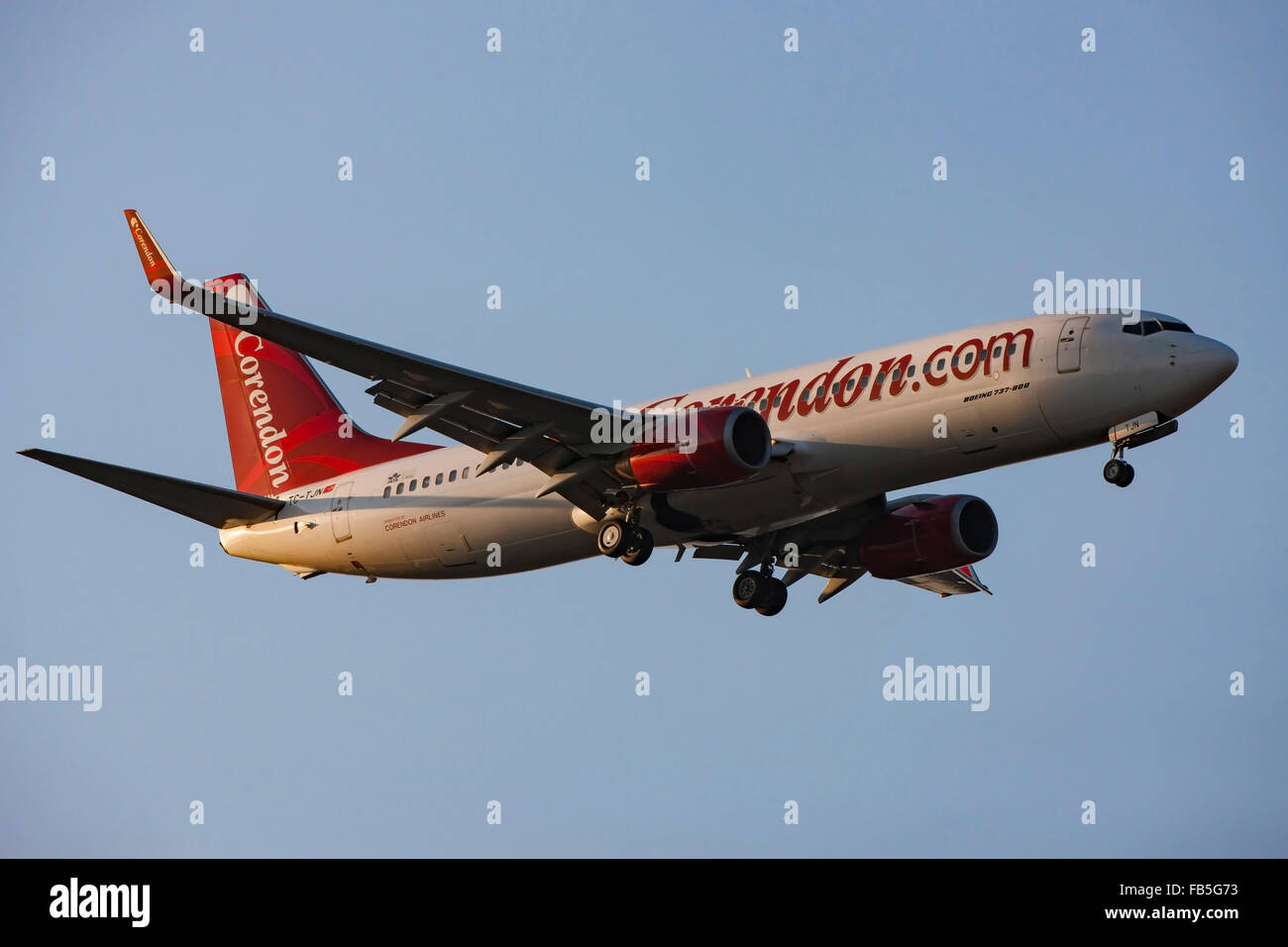 Corendon Airliner Stock Photo