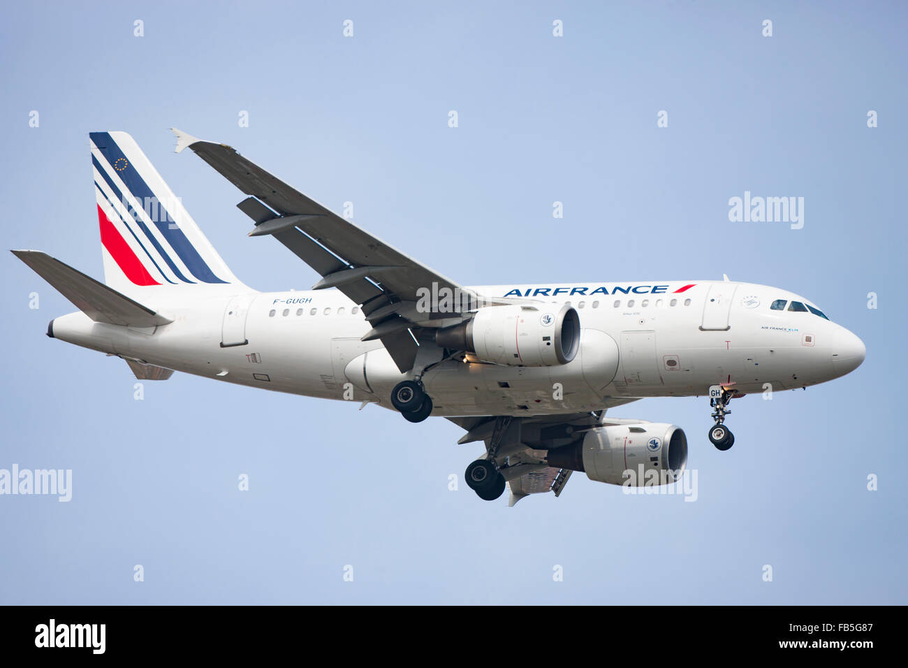 Airfrance Airliner Stock Photo