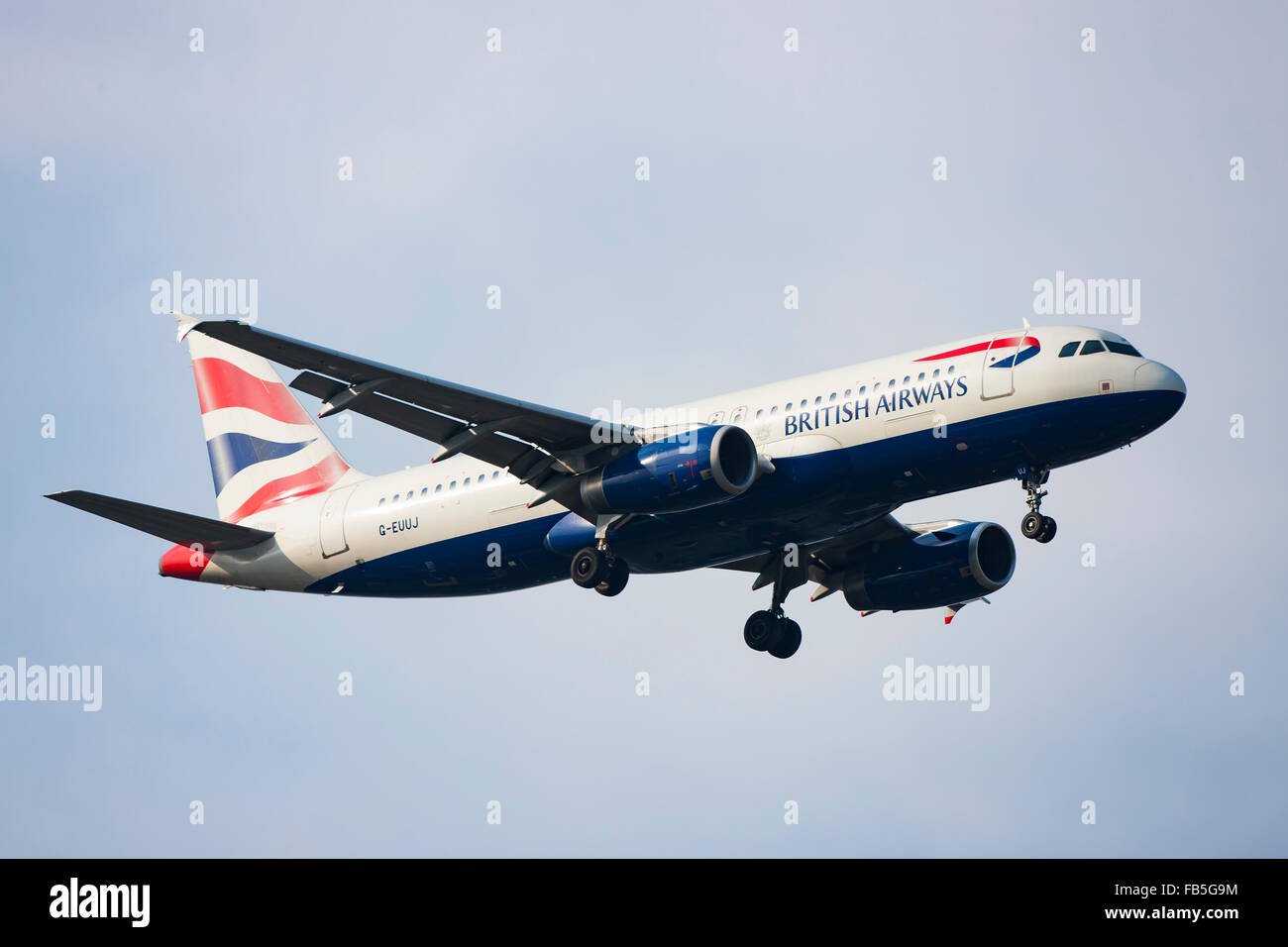 British Airways Airliner Stock Photo