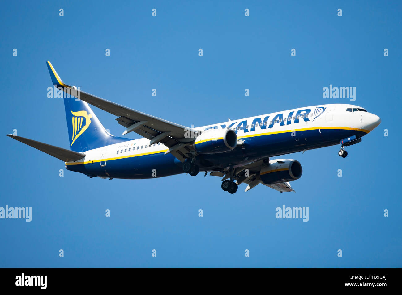Ryanair Airliner Stock Photo