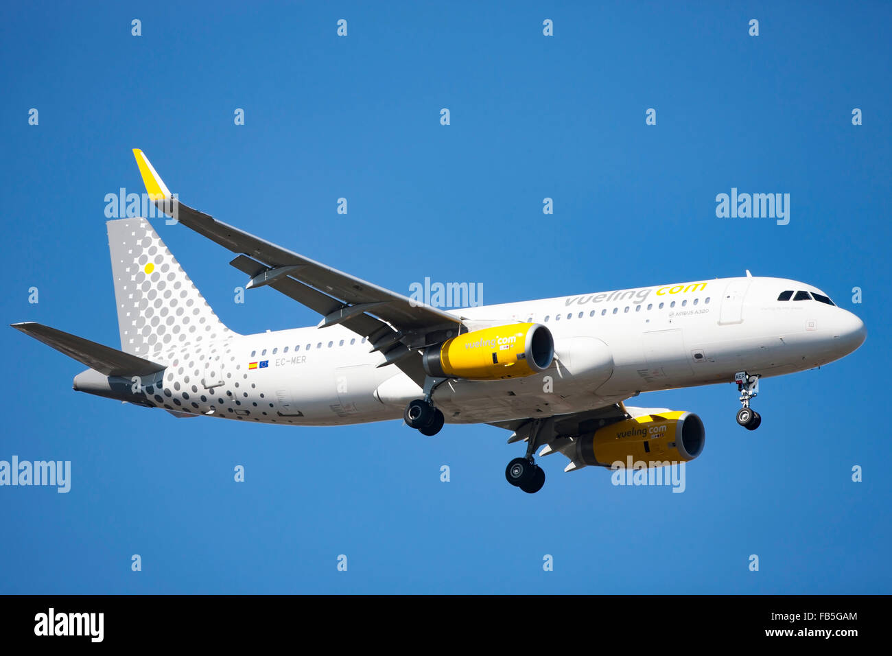 Vueling Airliner Stock Photo