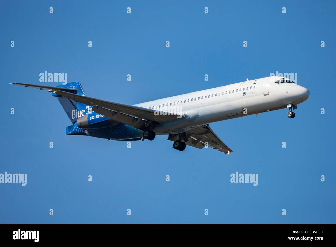 SAS Blue 1 Airliner Stock Photo