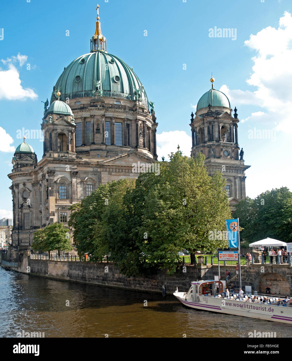 Berlin Cathedral, (Berliner Dome), Berlin, Germany, River Spree Stock ...
