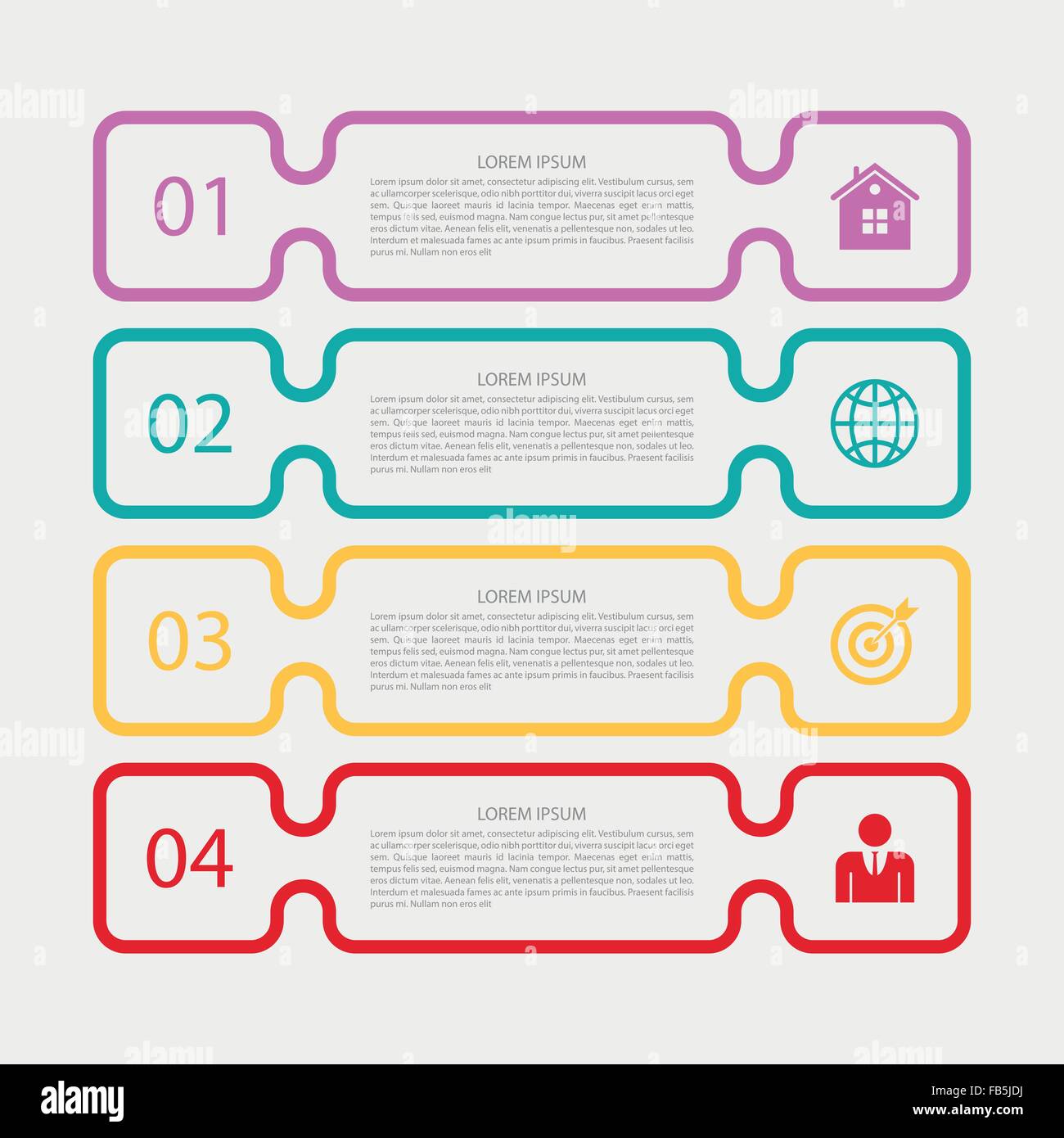 Infographic template design Stock Vector Images - Alamy