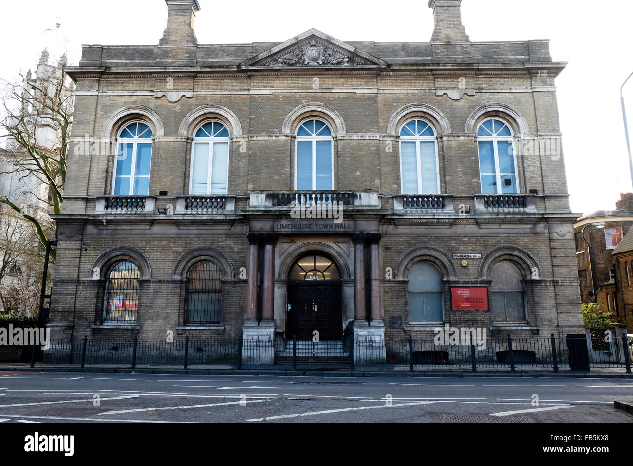 Limehouse Town Hall Stock Photo Alamy