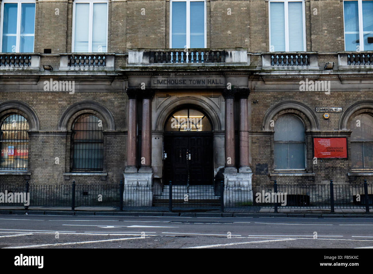 Limehouse Town Hall Stock Photo Alamy
