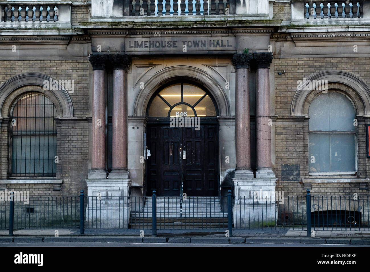 Limehouse Town Hall Stock Photo Alamy
