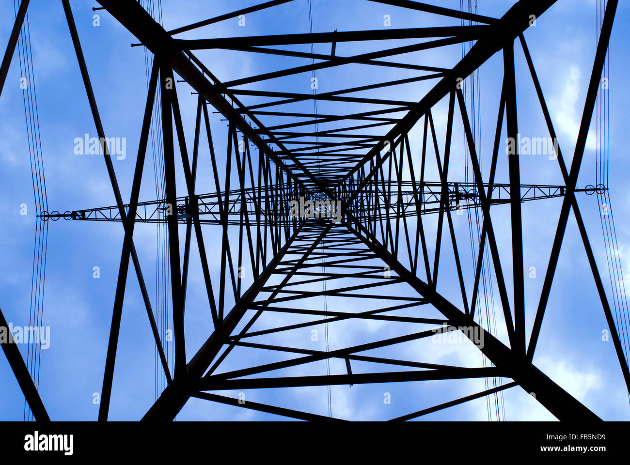 Tower With 380000 Voltage In Germany Stock Photo Alamy tower-with-380000-voltage-in-germany-stock-photo-alamy