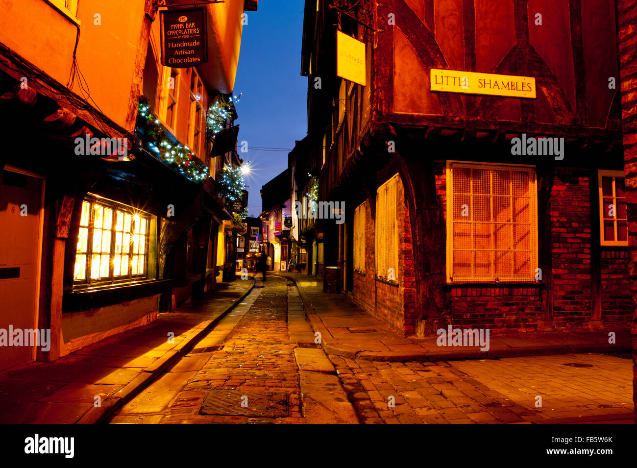 The Shambles, York Stock Photo